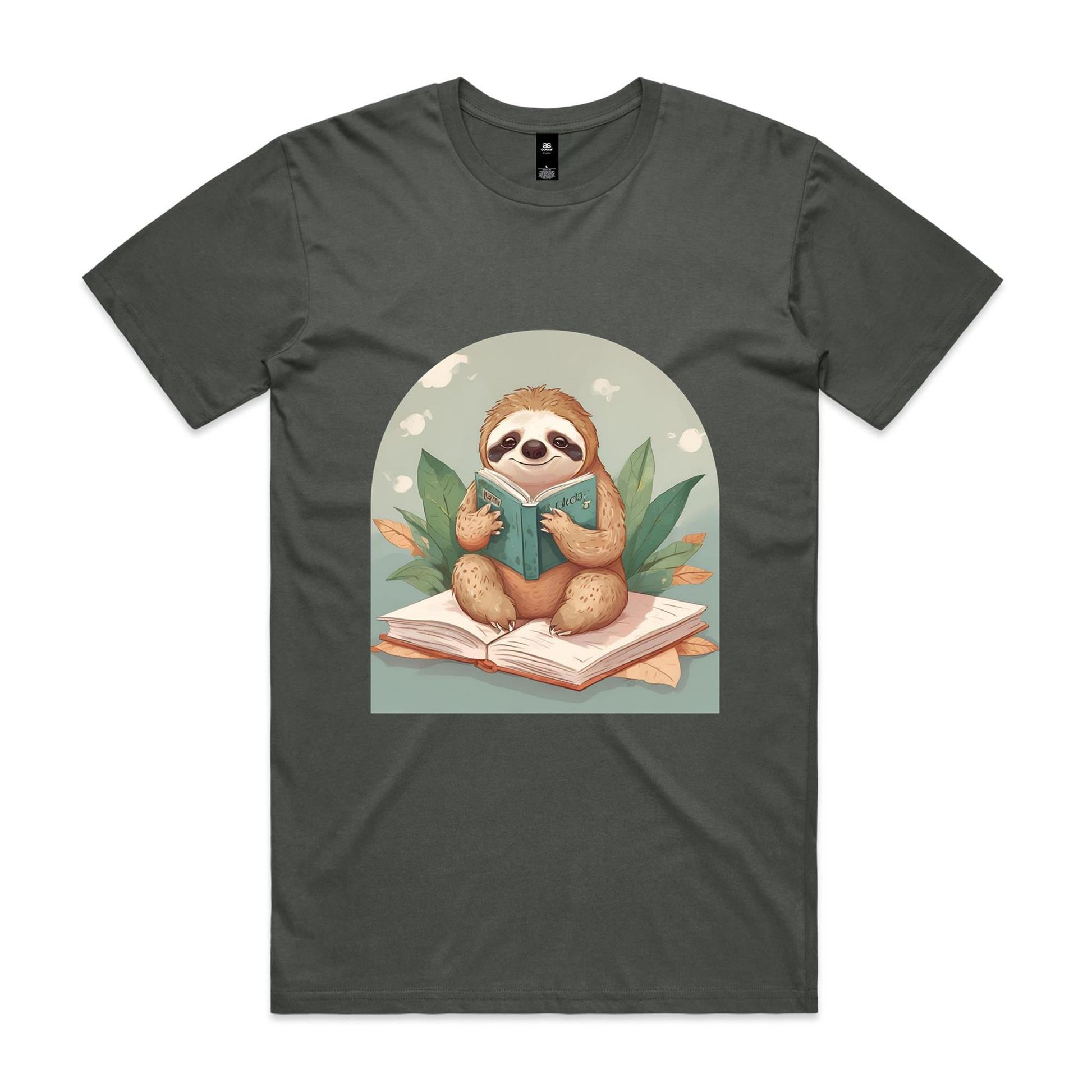 Reading Sloth T-Shirt