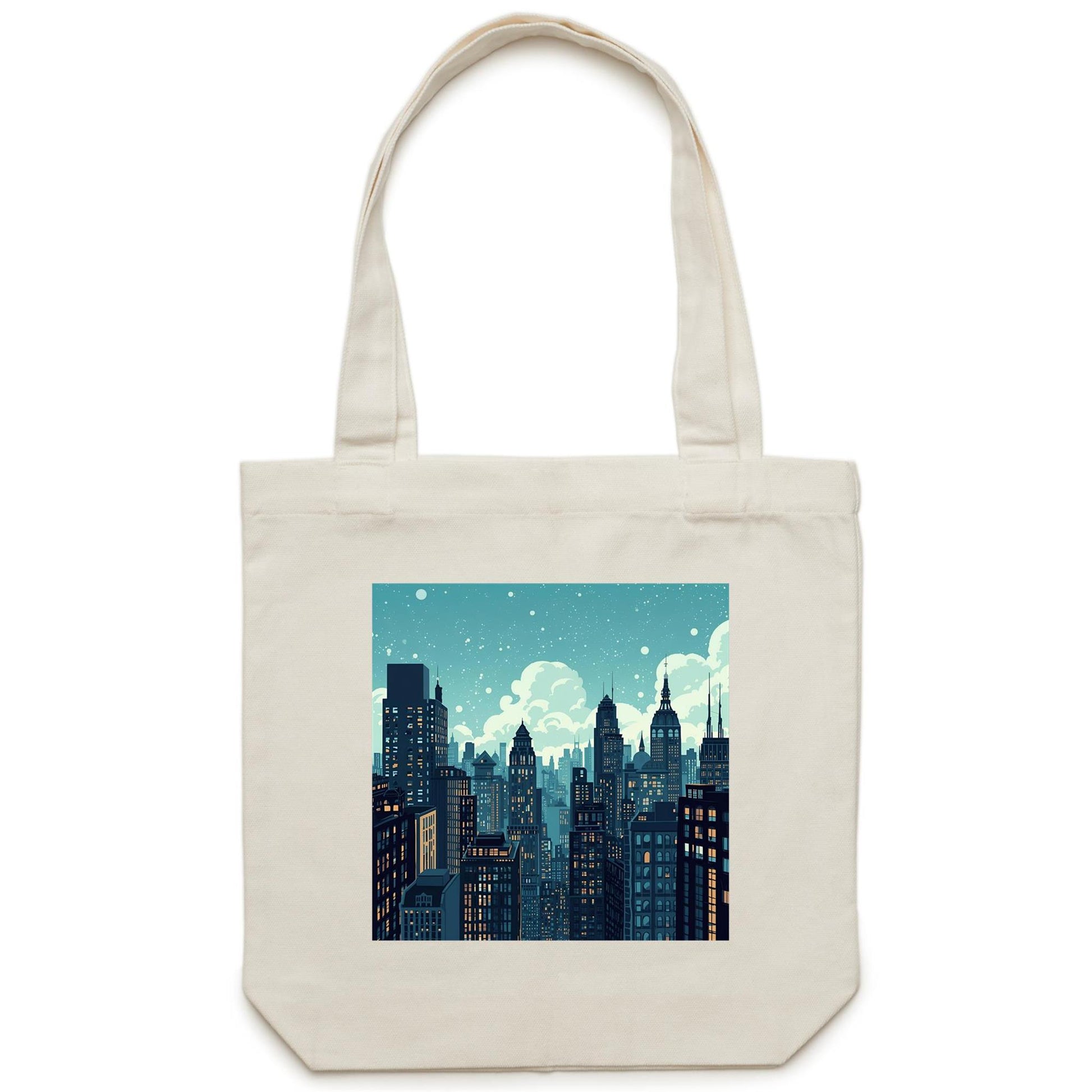 City At Night Tote Bag