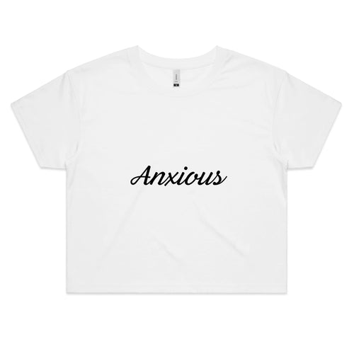 Anxious Crop Tee