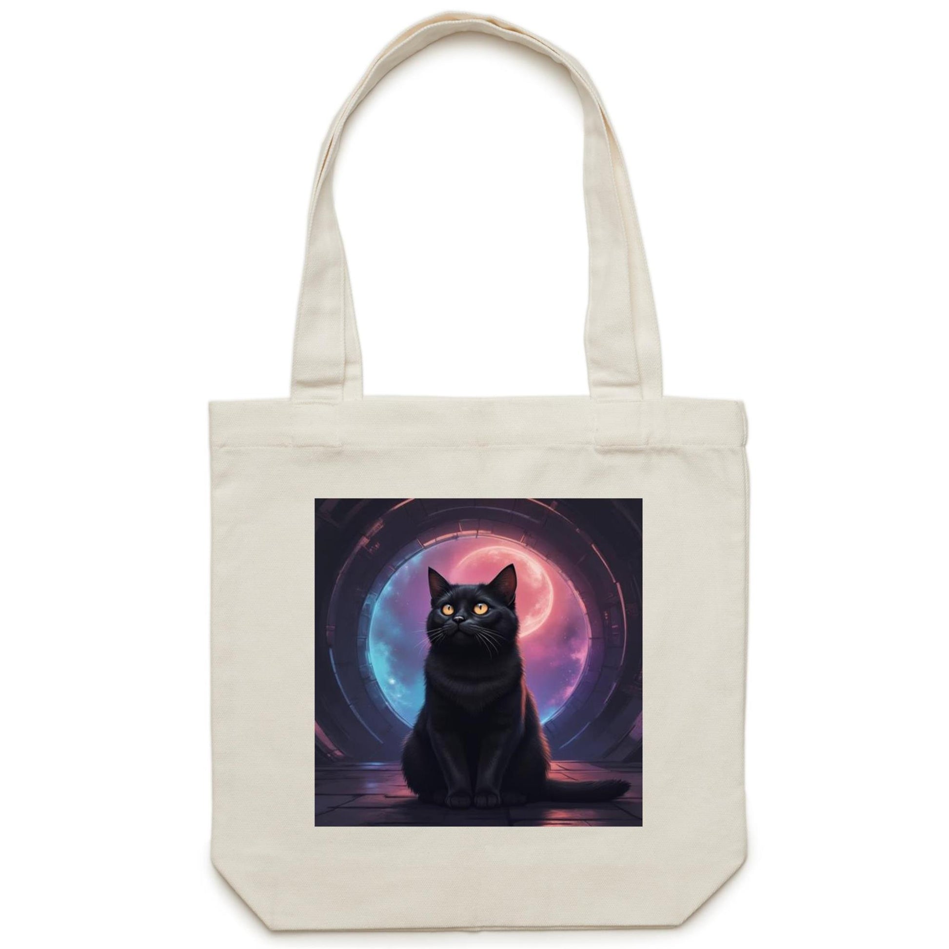 Black Cat Energy Tote Bag