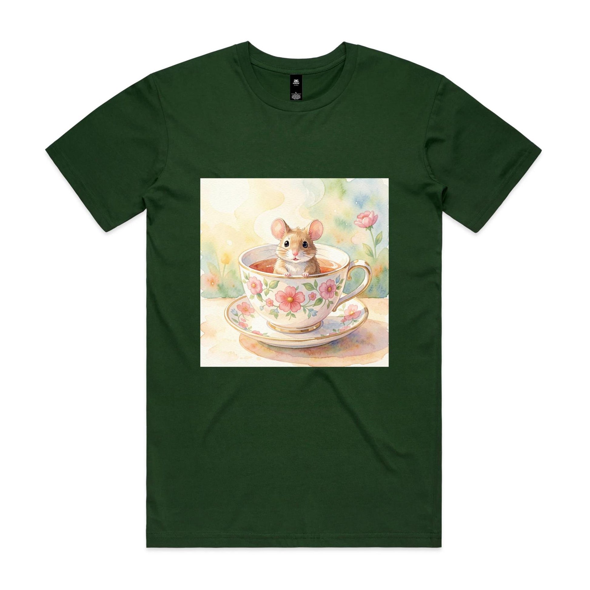 Tea Cup Mouse T-Shirt