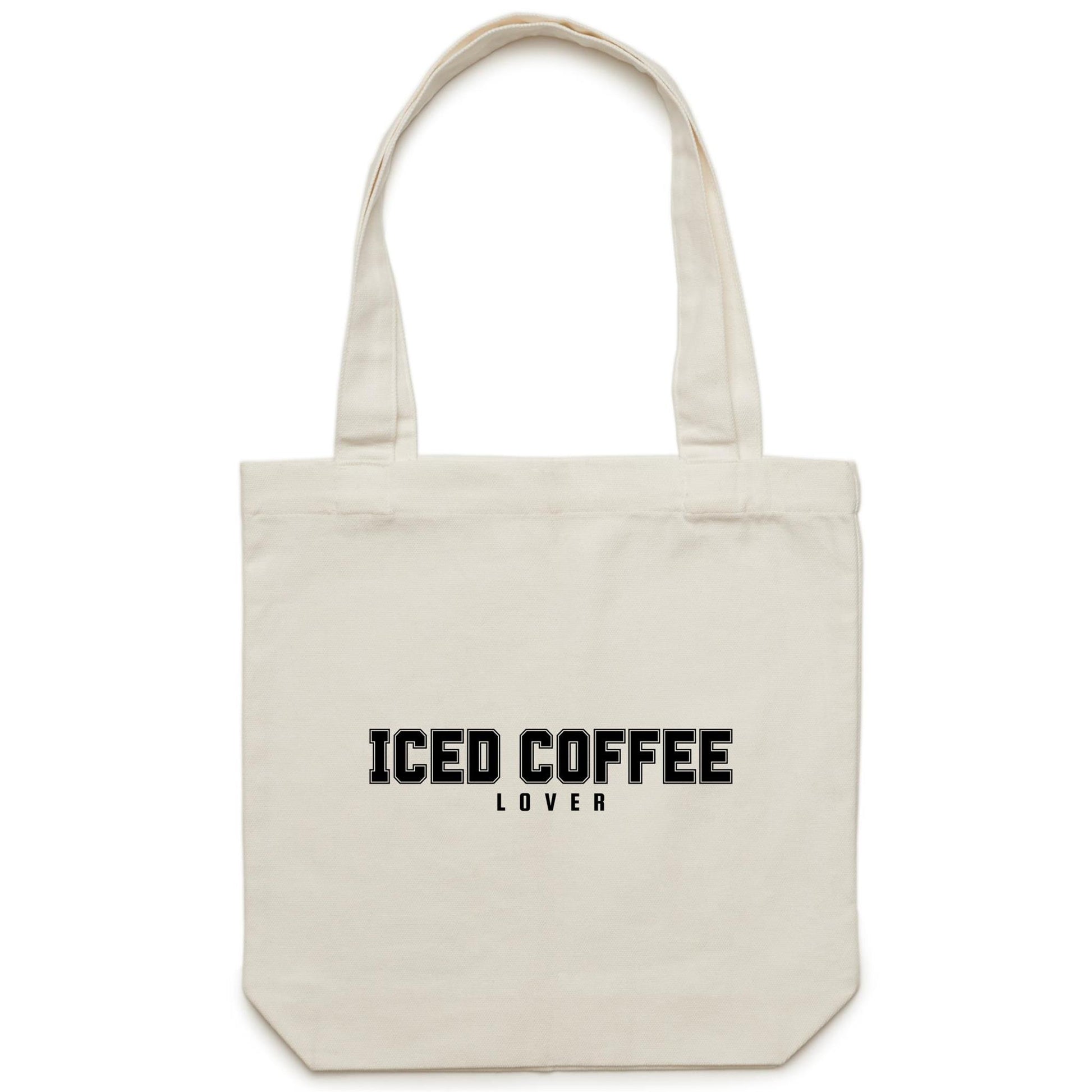Iced Coffee Lover Tote Bag