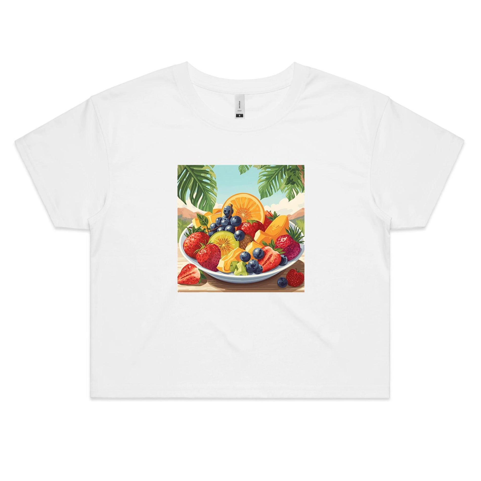 Fruit Salad Crop Tee
