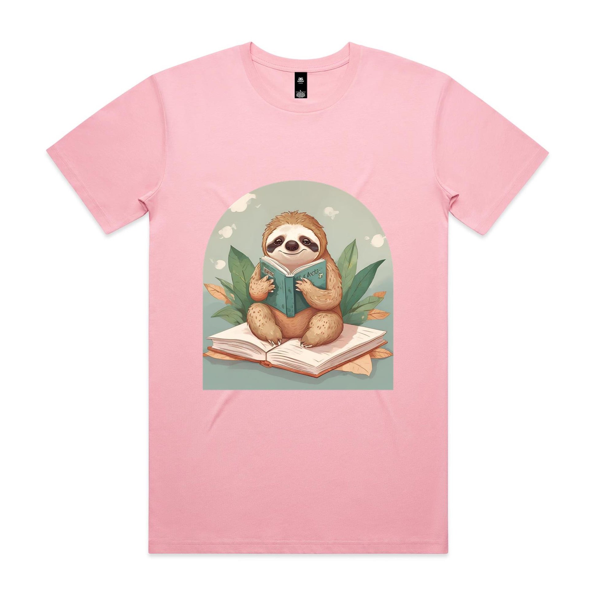 Reading Sloth T-Shirt