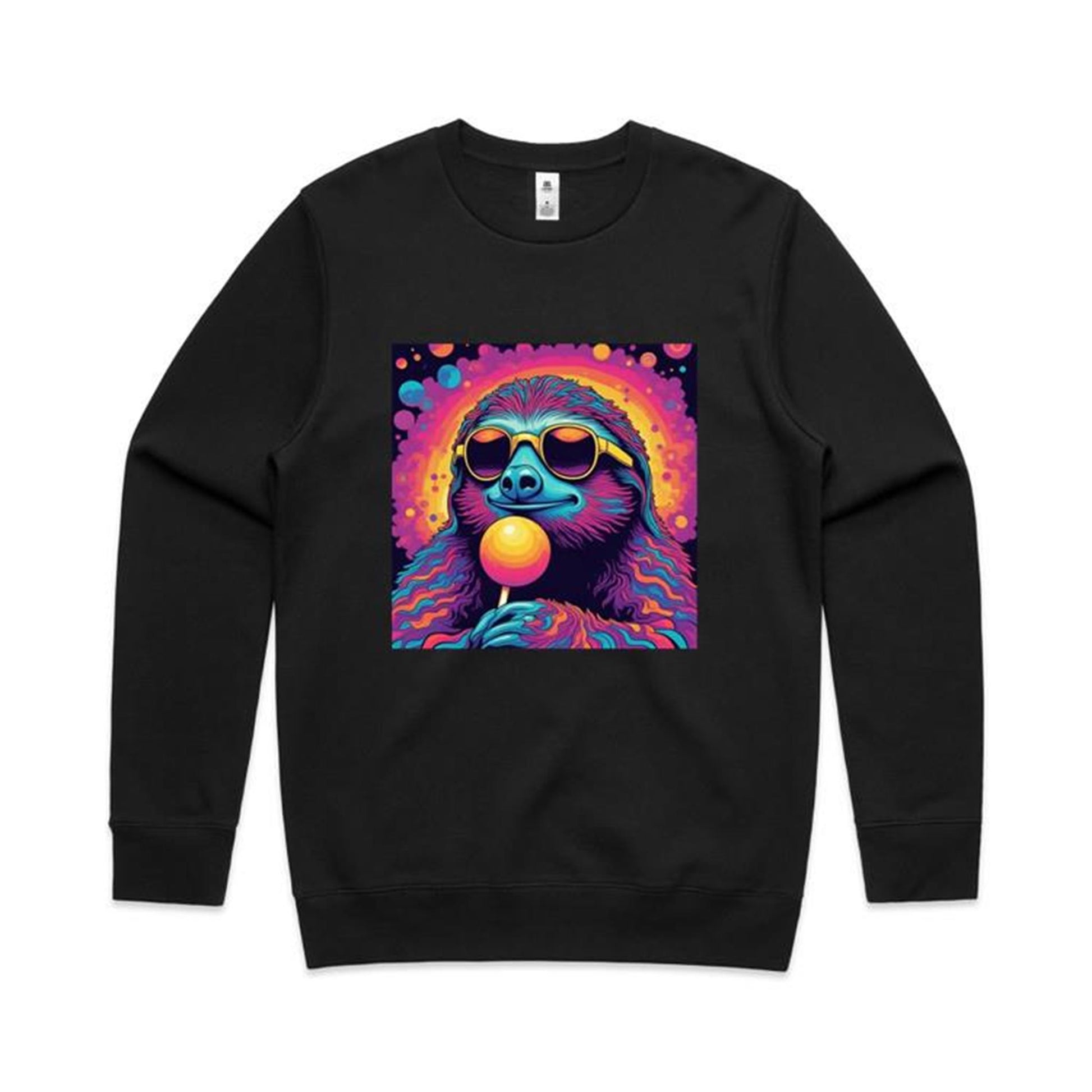 Psychedelic Sloth Sweatshirt