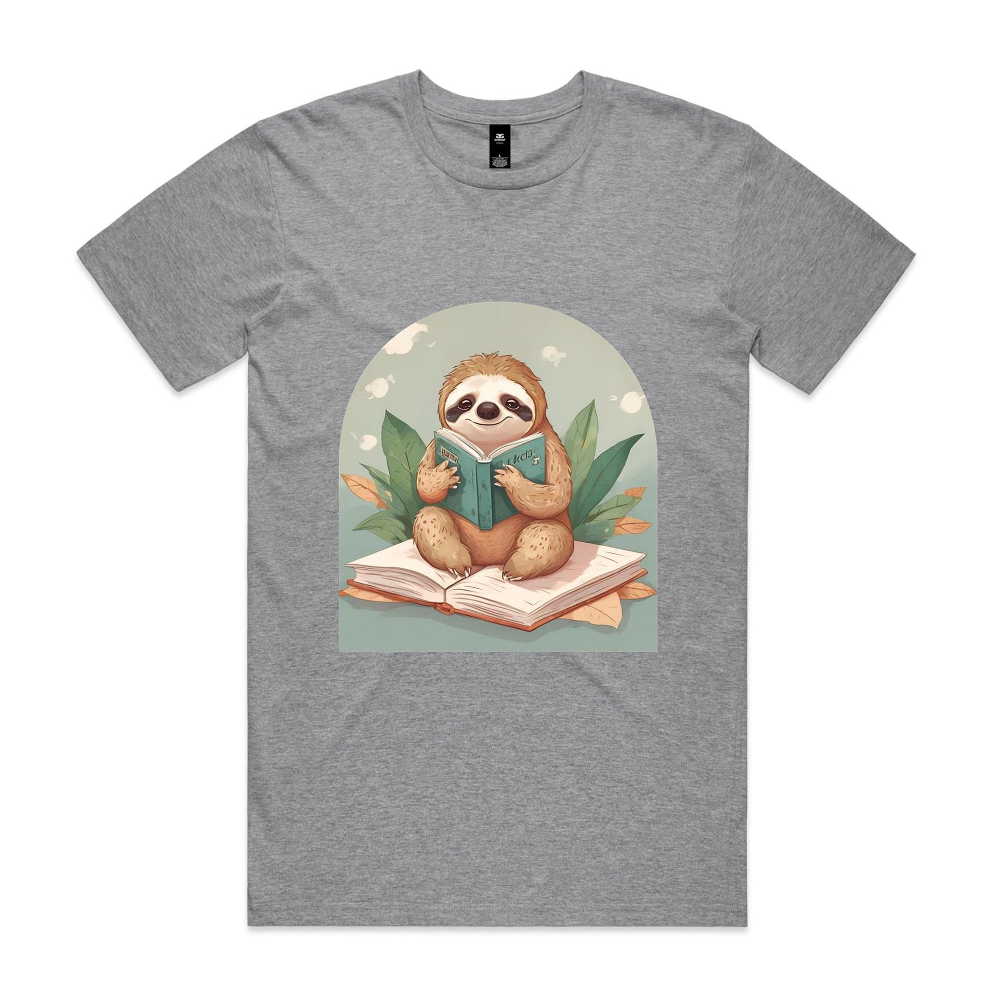 Reading Sloth T-Shirt