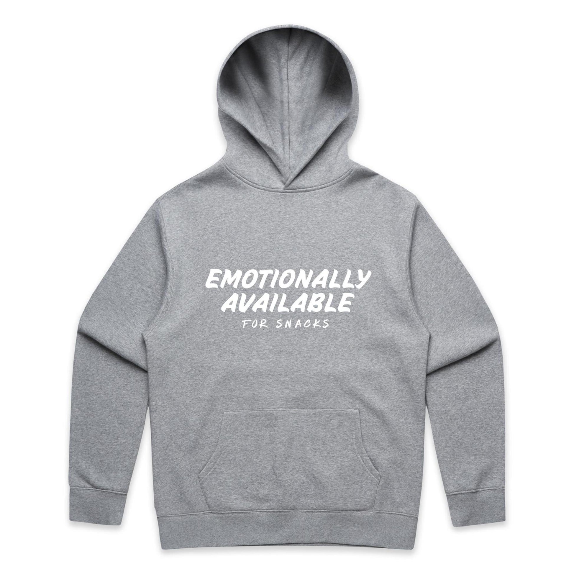 Emotionally Available For Snacks Hoodie