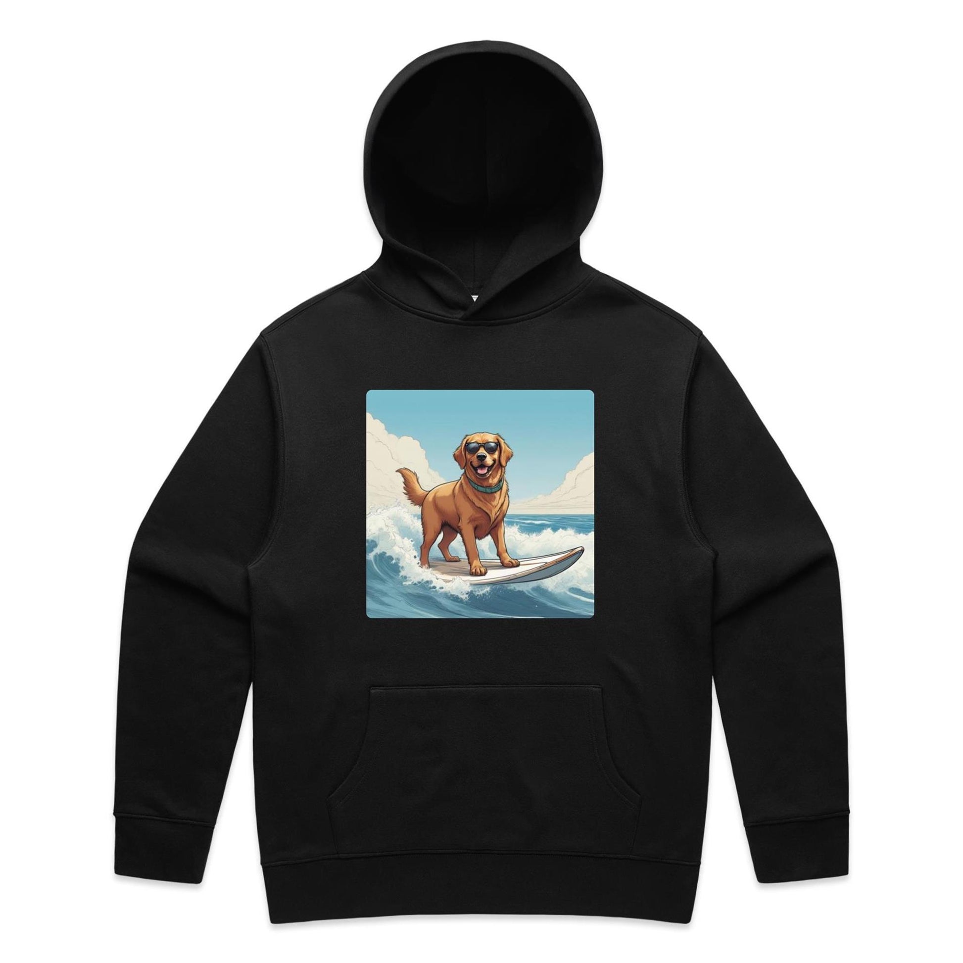 Surfer Dog Hoodie