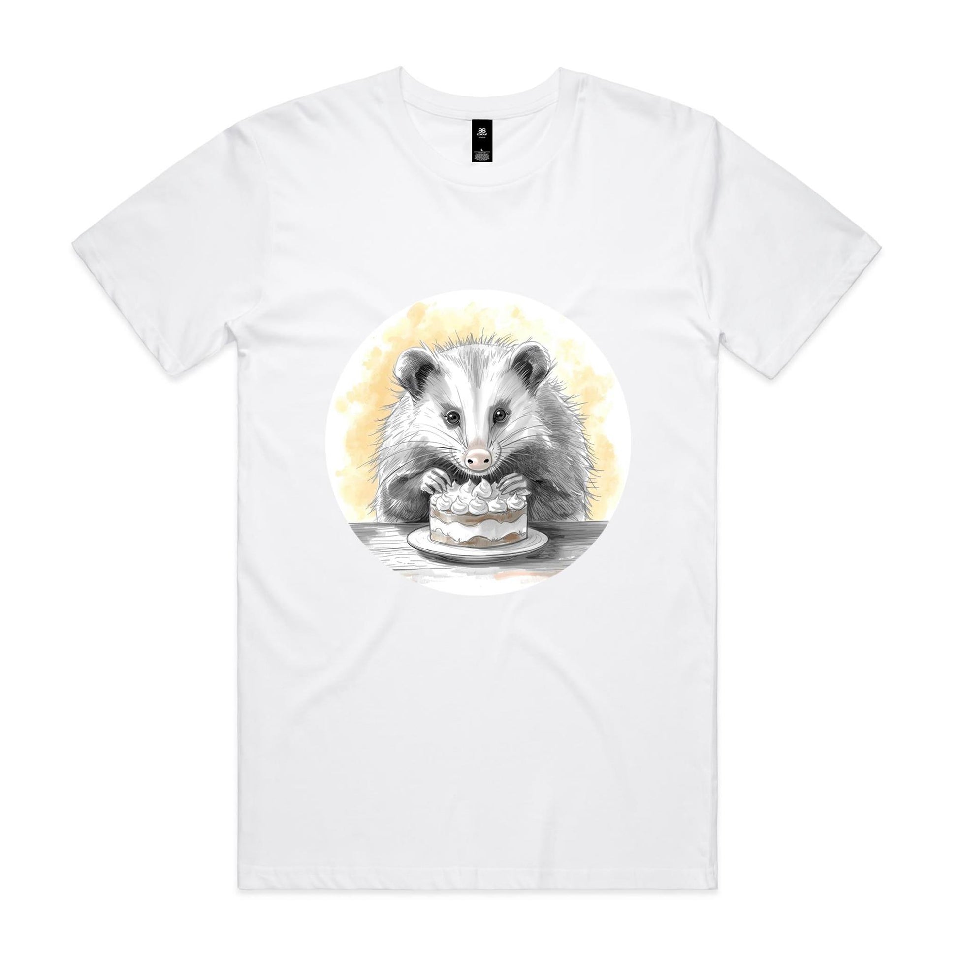 Opossum With Cake T-Shirt