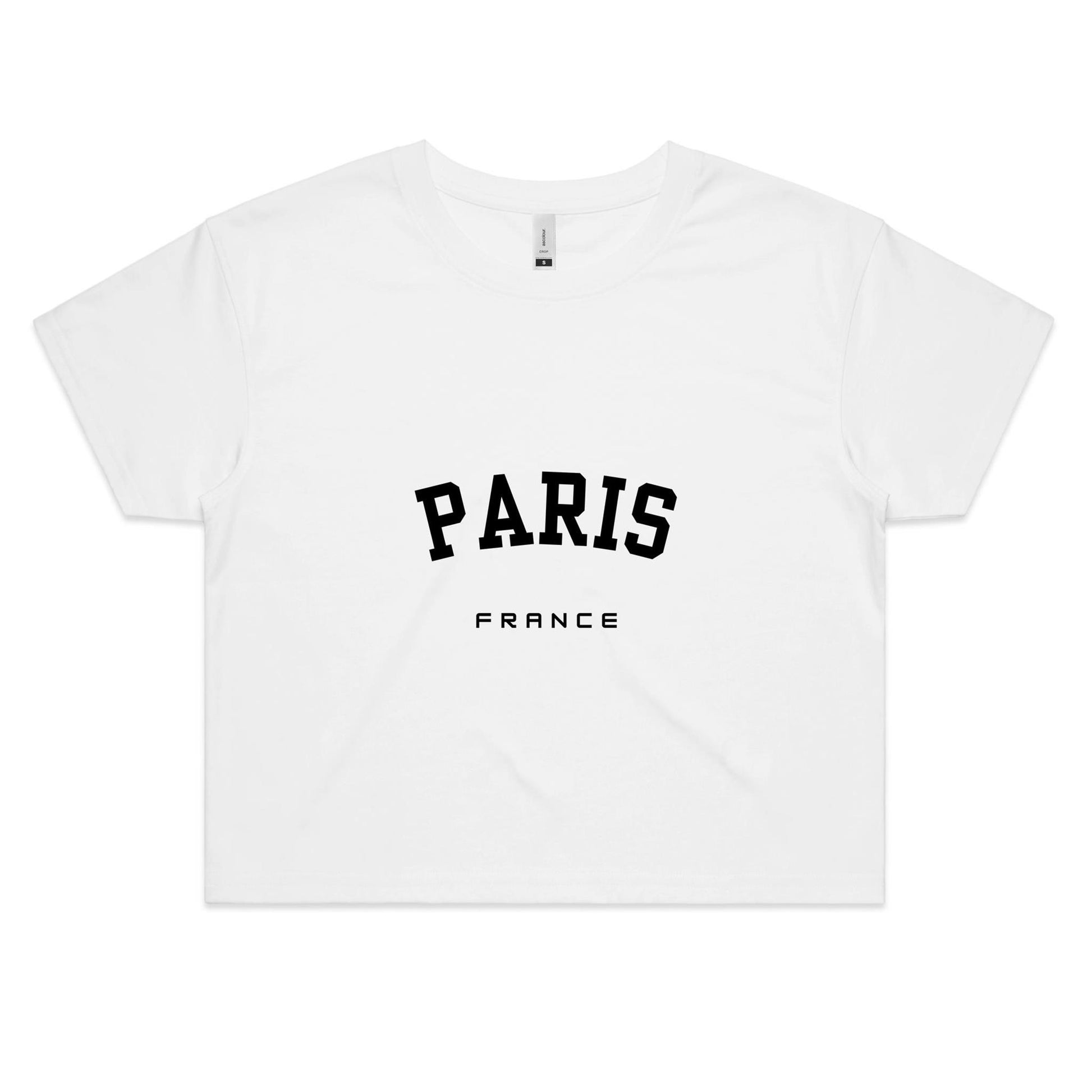 Paris Crop Tee