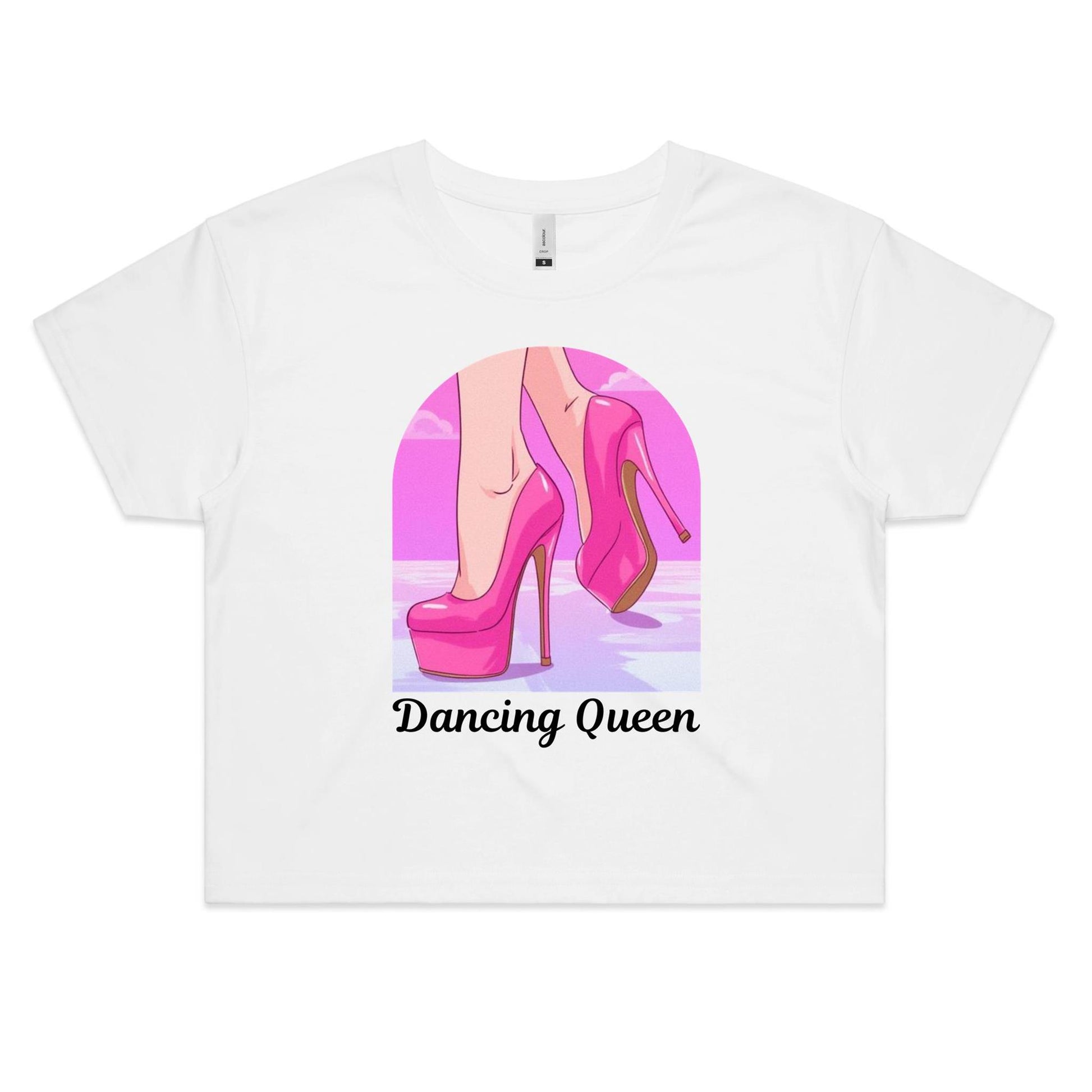 Dancing Queen Crop Tee