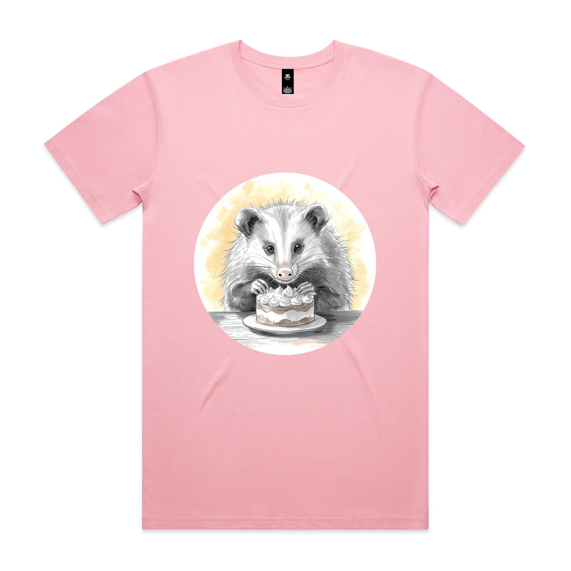 Opossum With Cake T-Shirt