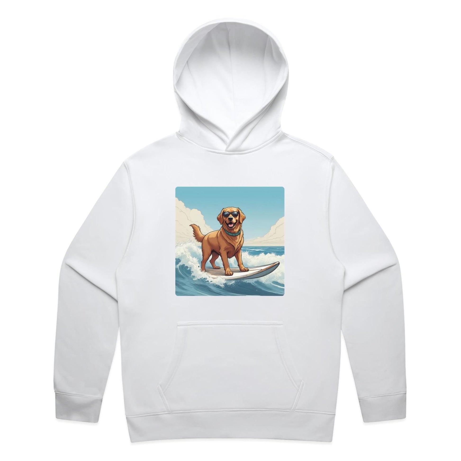 Surfer Dog Hoodie