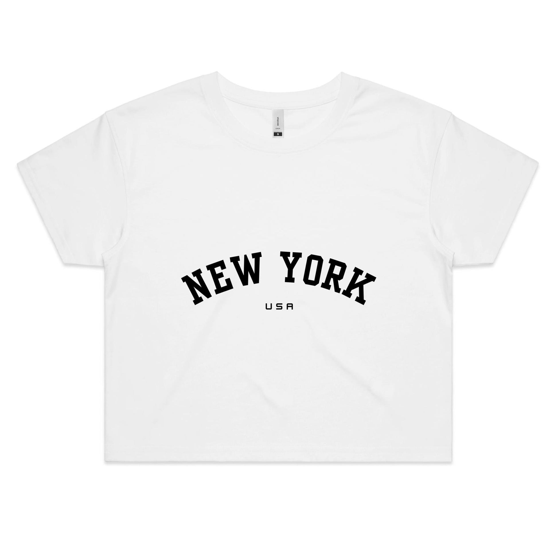 New York Crop Tee