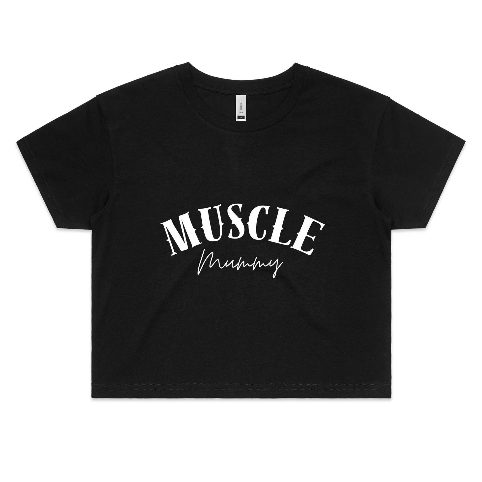 Muscle Mummy Crop Tee