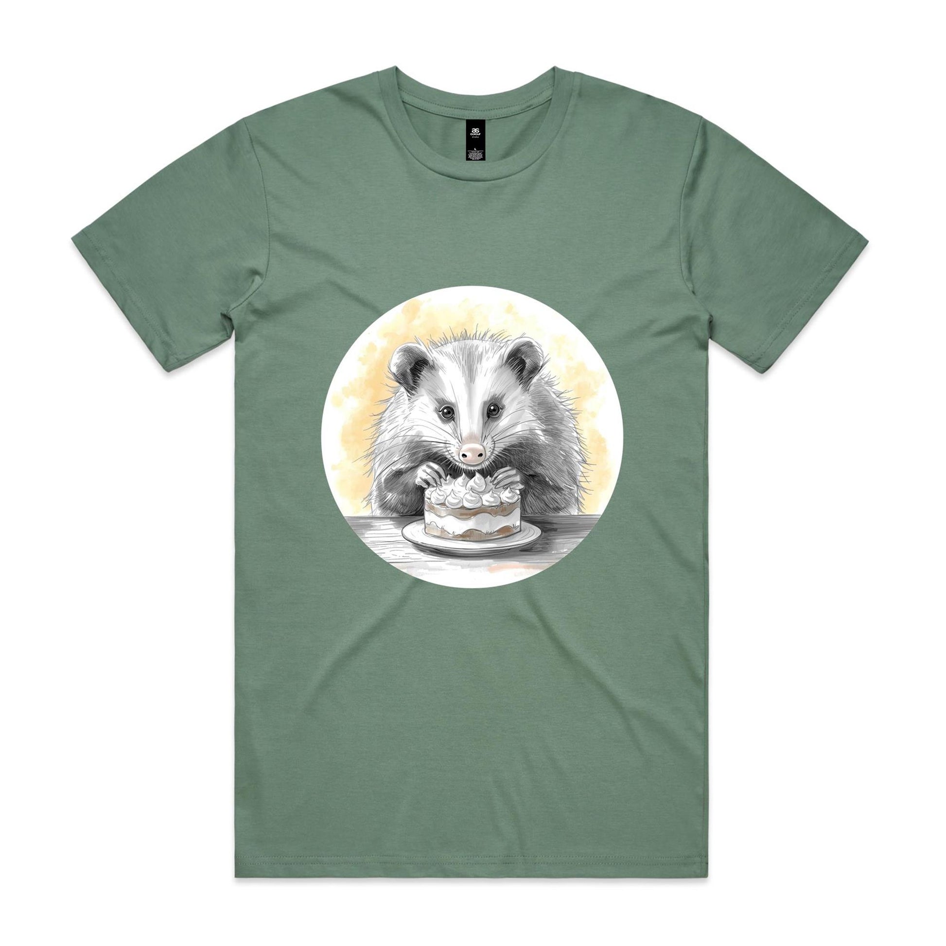 Opossum With Cake T-Shirt