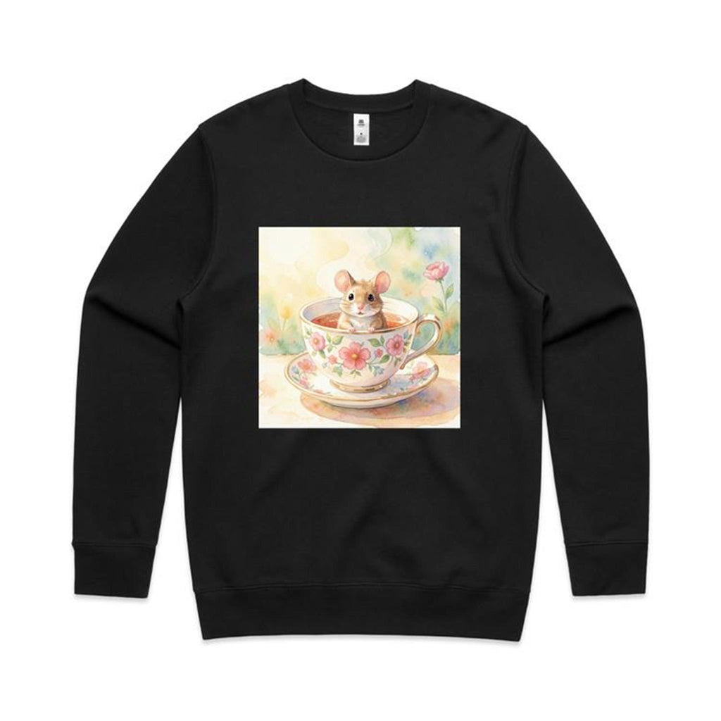 Tea Cup Mouse Sweatshirt