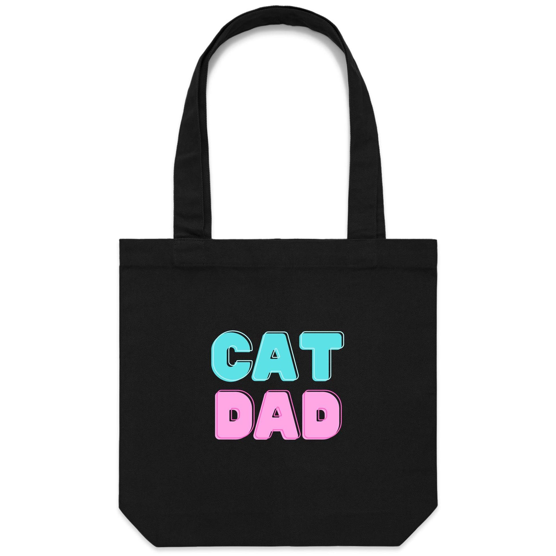 Cat Dad Tote Bag