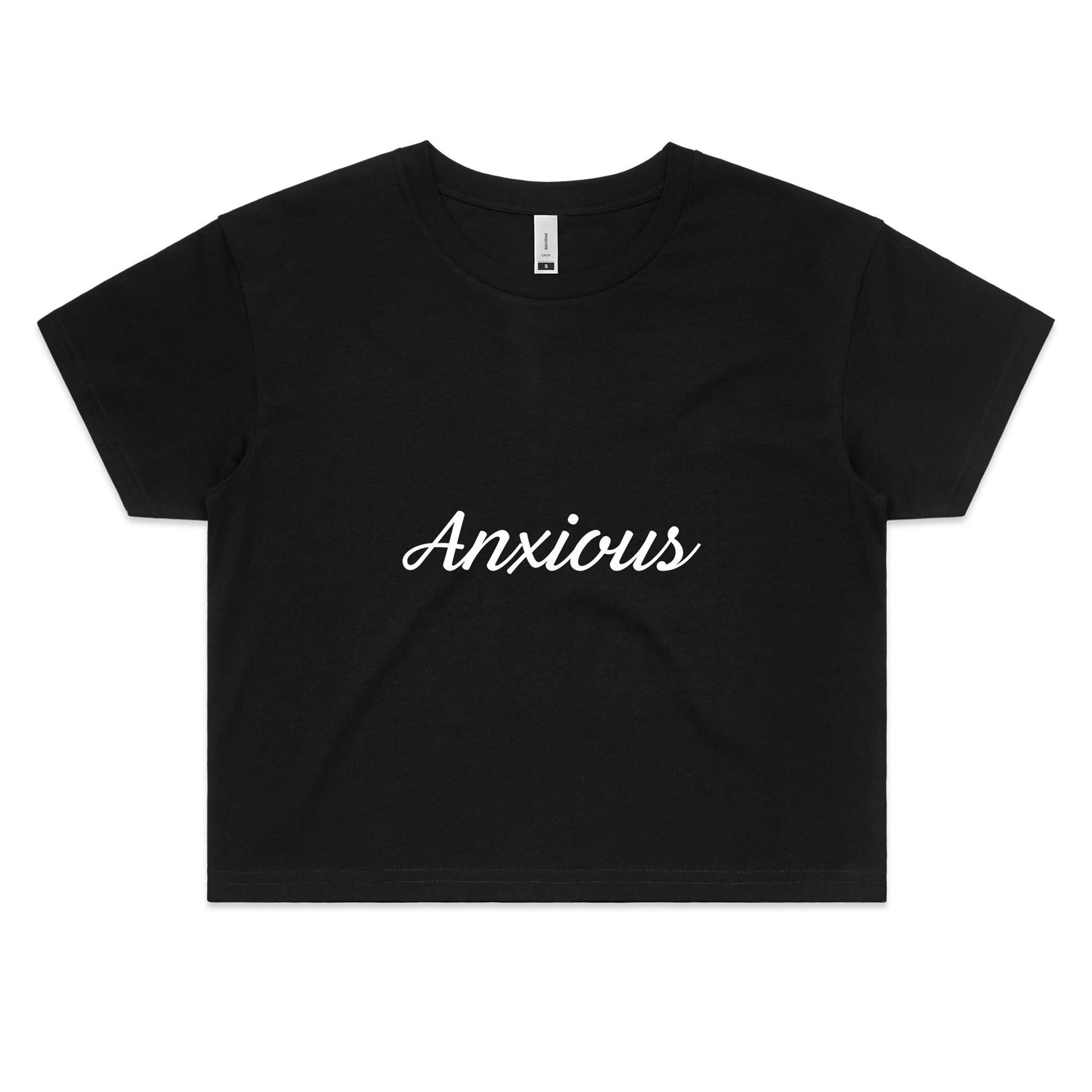 Anxious Crop Tee