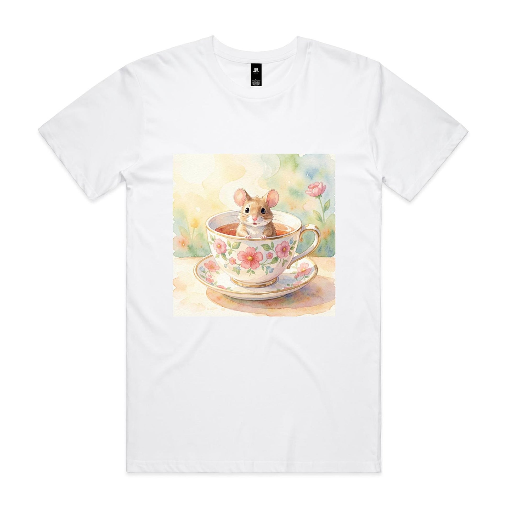 Tea Cup Mouse T-Shirt