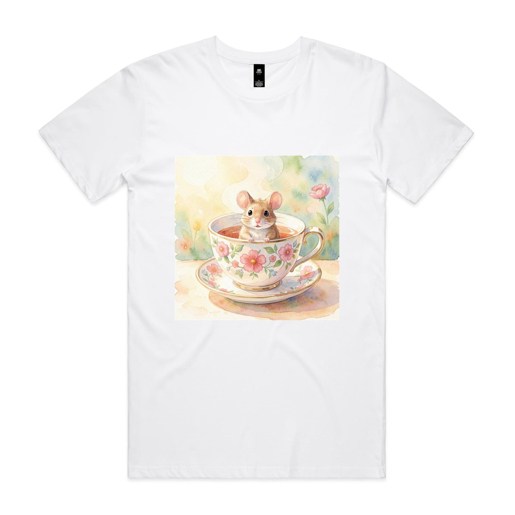 Tea Cup Mouse T-Shirt