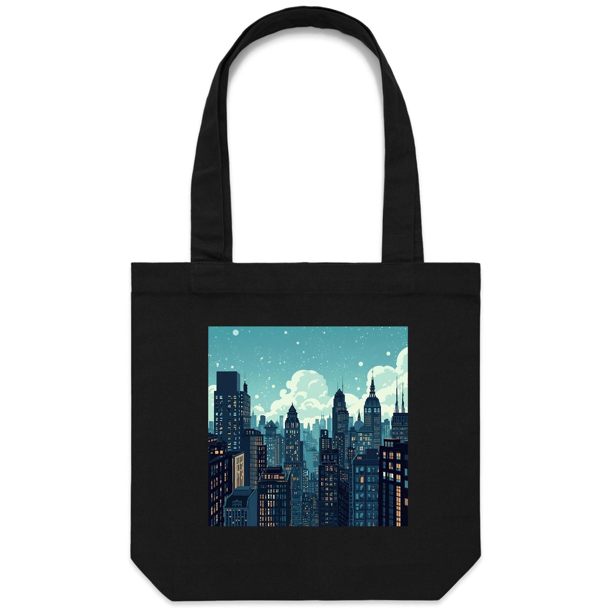 City At Night Tote Bag