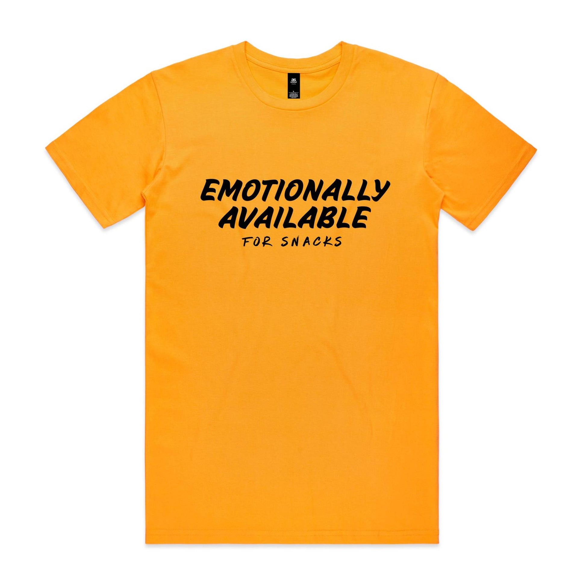 Emotionally Available For Snacks T-Shirt
