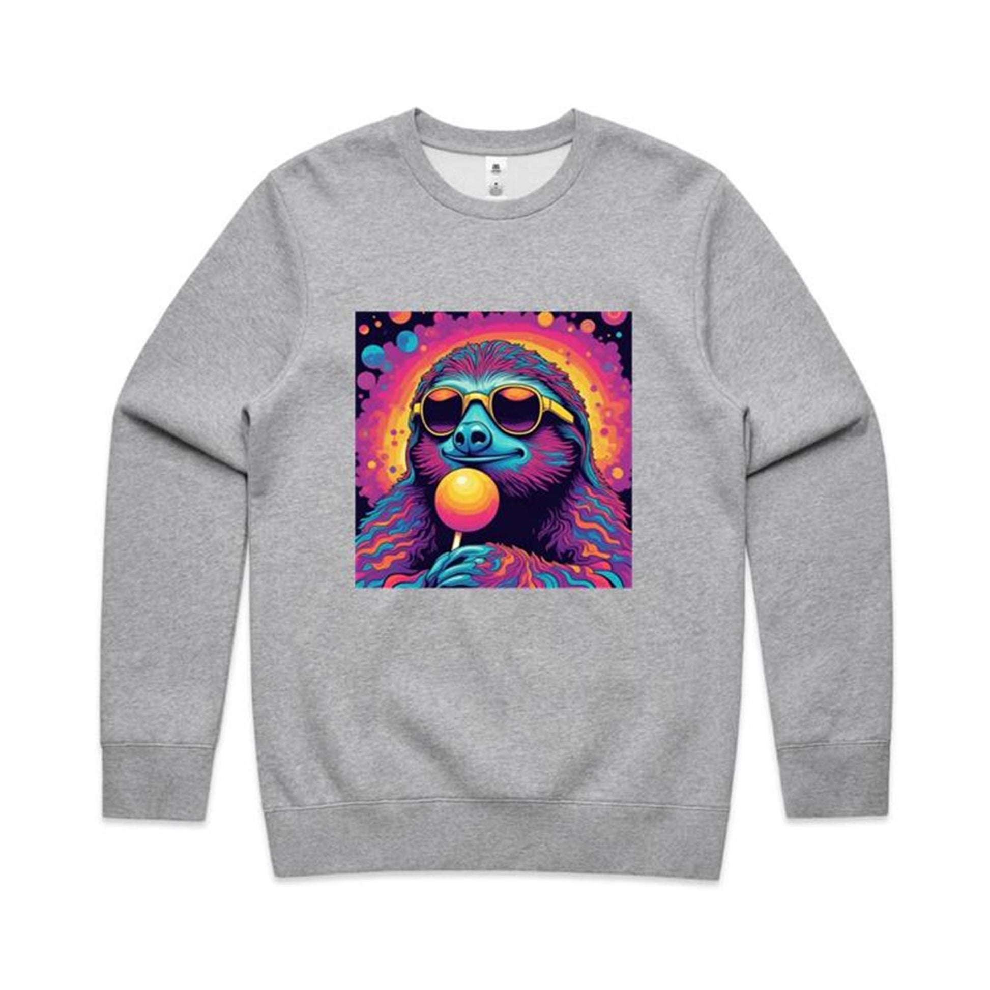 Psychedelic Sloth Sweatshirt