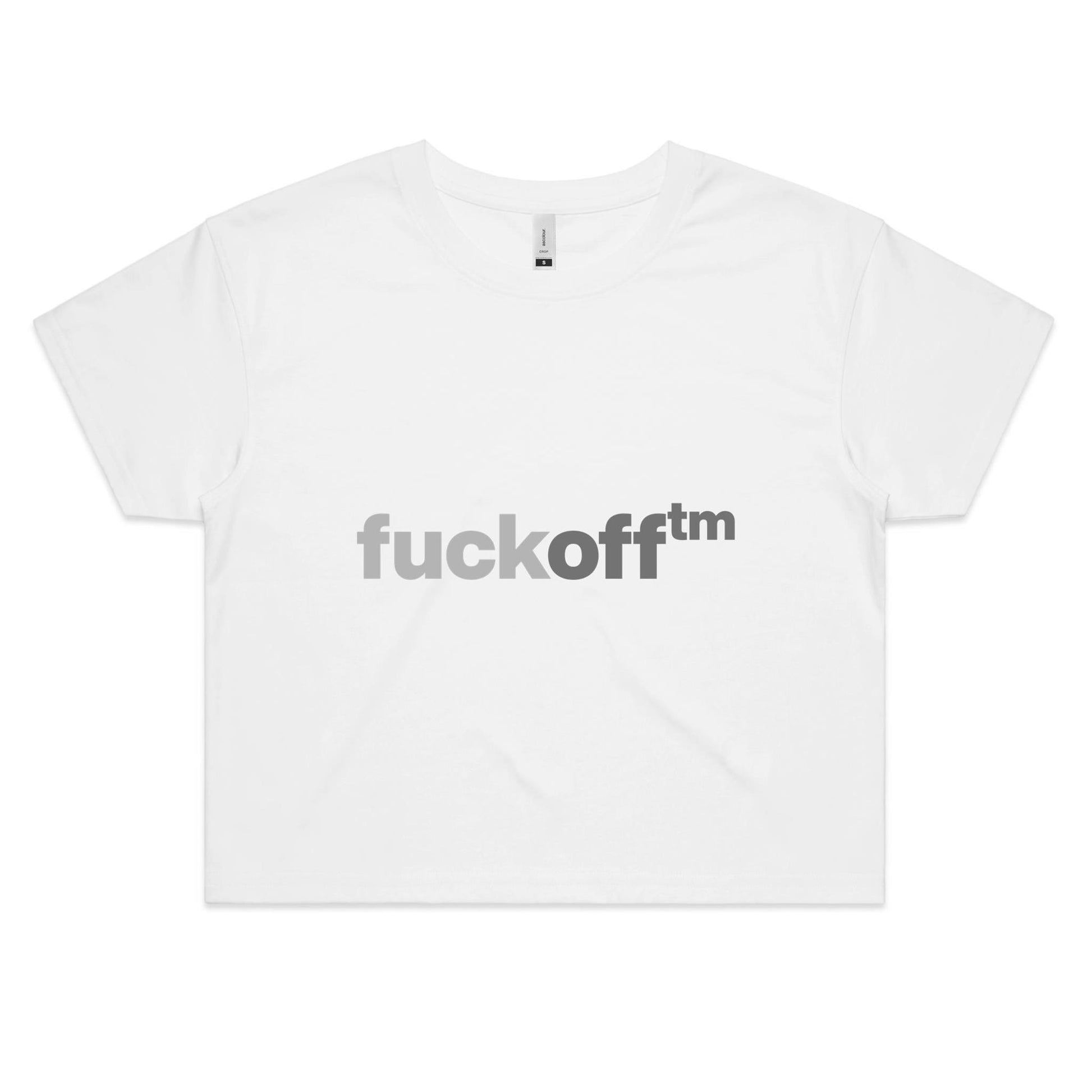 F Off TM Crop Tee