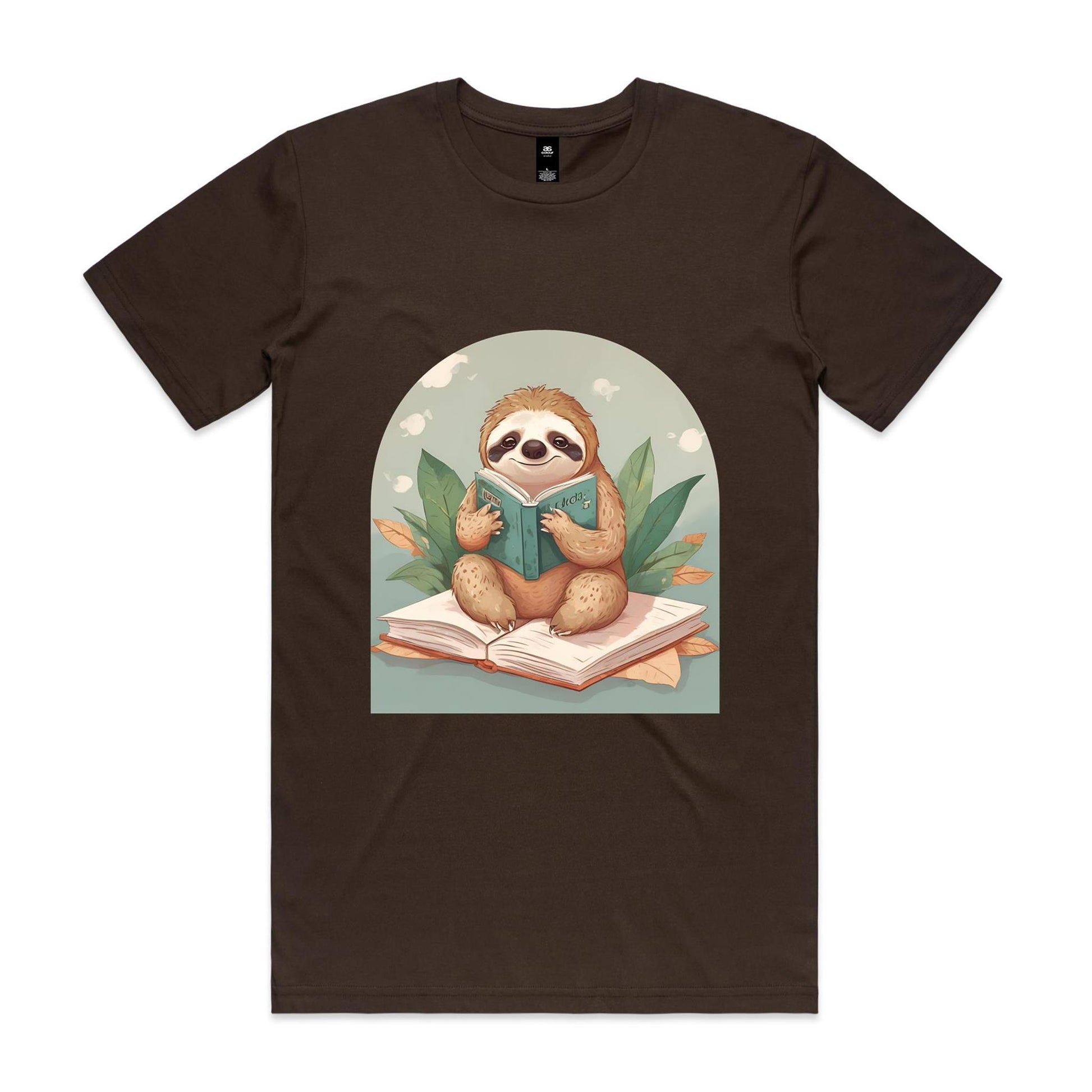 Reading Sloth T-Shirt