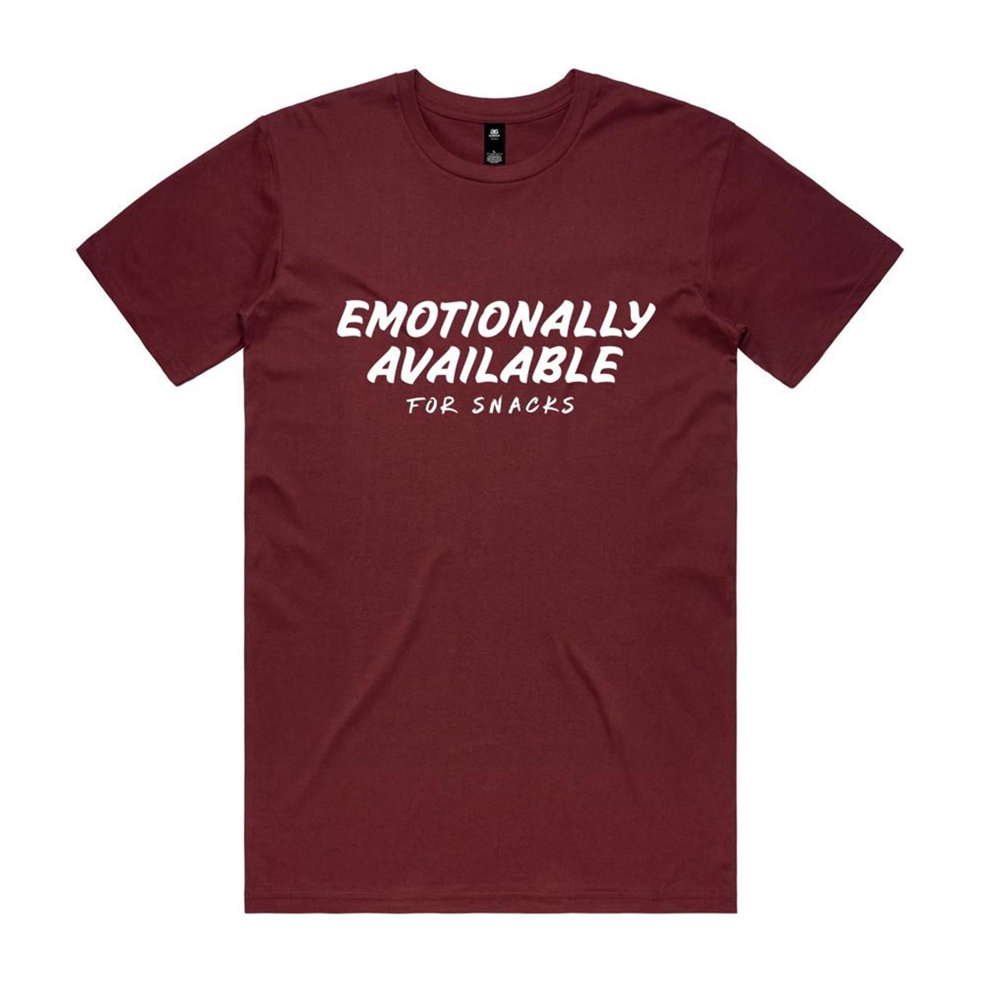 Emotionally Available For Snacks T-Shirt