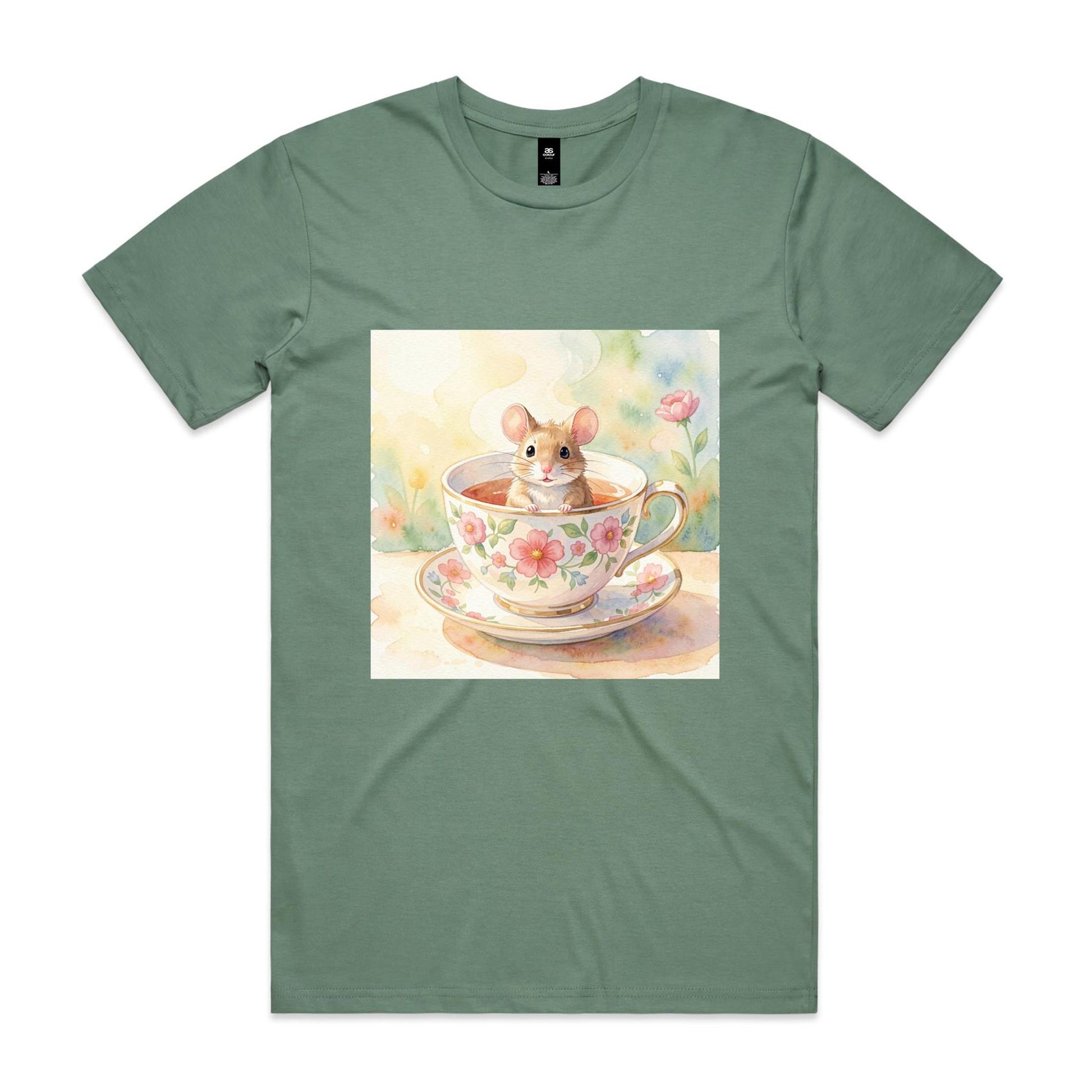 Tea Cup Mouse T-Shirt