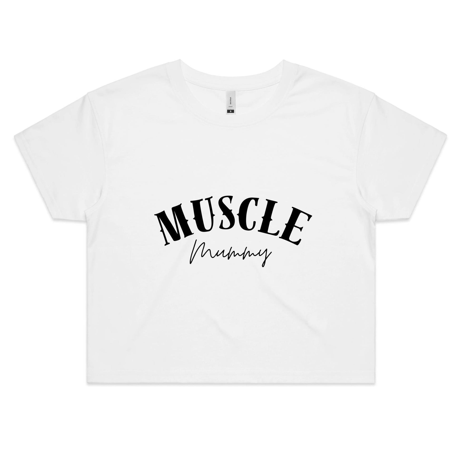Muscle Mummy Crop Tee